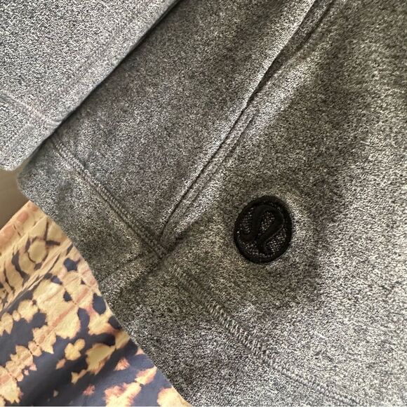 Lululemon Savasana Wrap Sweater oversized funnel neck snap Jacket size 4 - Picture 6 of 7